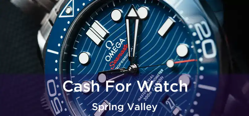  Cash For Watch Spring Valley