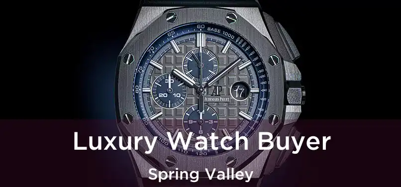  Luxury Watch Buyer Spring Valley